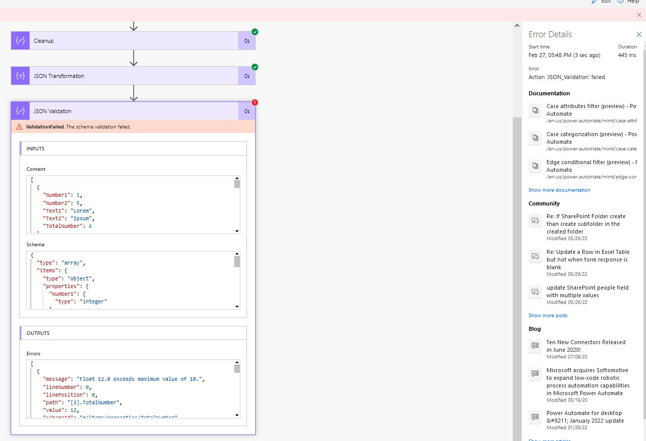 Parse JSON