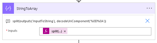 String to array